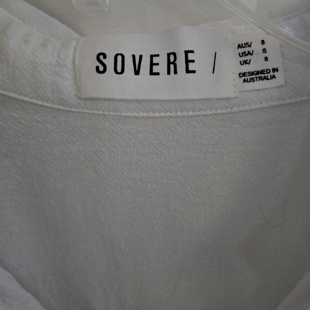 Sovere Button Down Top, Size Small - Picture 2 of 4
